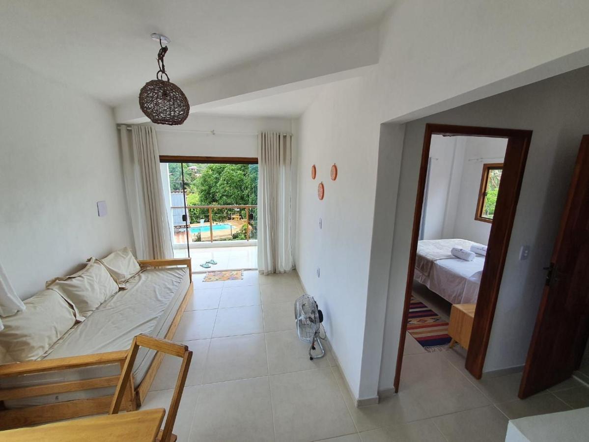 Vila Pitangueira - Apto Laranja - No Centro De Serra Grande Com Piscina, Jacuzzi, Internet Veloz ภายนอก รูปภาพ